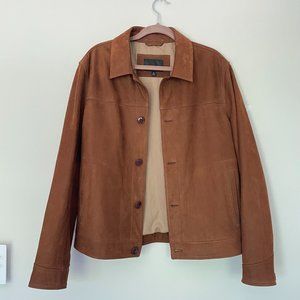 Banana Republic | NWOT Mens Suede Leather Rancher Jacket | Size Medium